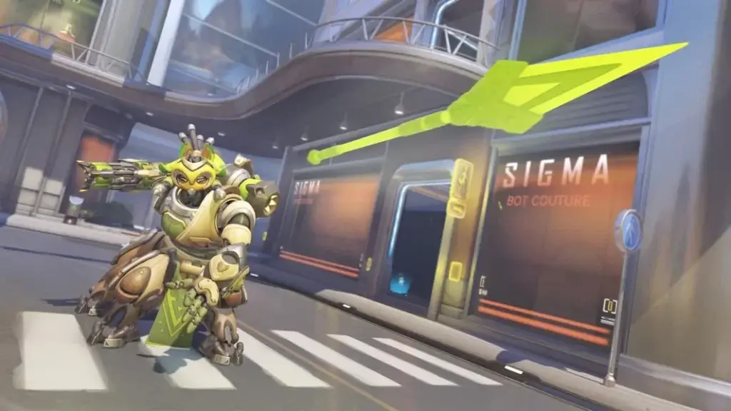 orisa overwatch 2 javelin throw